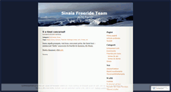 Desktop Screenshot of goforfreeride.wordpress.com