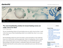 Tablet Screenshot of dantexltd1.wordpress.com