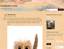 Tablet Screenshot of leiablake.wordpress.com