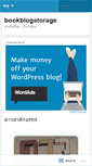Mobile Screenshot of bookblogstorage.wordpress.com