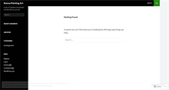 Desktop Screenshot of kannatacchellafineart.wordpress.com