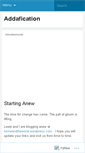 Mobile Screenshot of addafication.wordpress.com