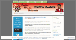 Desktop Screenshot of hudhasmi.wordpress.com