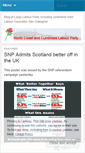 Mobile Screenshot of largslabourparty.wordpress.com