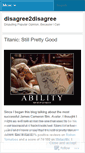 Mobile Screenshot of disagree2disagree.wordpress.com