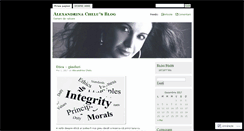 Desktop Screenshot of alexandrinachelu.wordpress.com