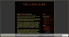 Desktop Screenshot of lhwclovedare.wordpress.com