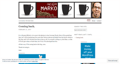 Desktop Screenshot of markmyles.wordpress.com