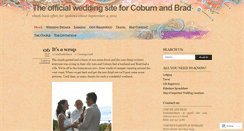 Desktop Screenshot of coburnandbrad.wordpress.com