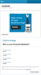 Mobile Screenshot of modabots.wordpress.com