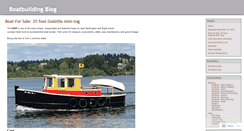 Desktop Screenshot of boatbuild.wordpress.com