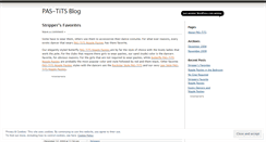 Desktop Screenshot of pastits.wordpress.com