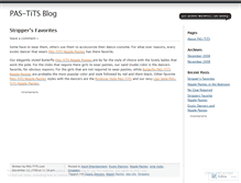 Tablet Screenshot of pastits.wordpress.com
