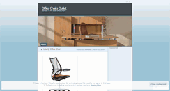 Desktop Screenshot of officechairsoutlet.wordpress.com