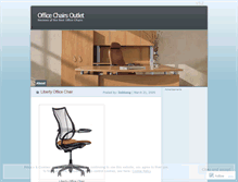 Tablet Screenshot of officechairsoutlet.wordpress.com