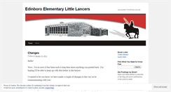 Desktop Screenshot of eelittlelancers.wordpress.com