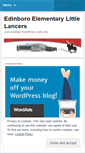 Mobile Screenshot of eelittlelancers.wordpress.com