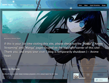 Tablet Screenshot of animeheart07.wordpress.com