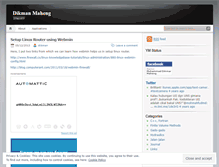 Tablet Screenshot of diikman.wordpress.com