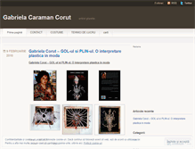 Tablet Screenshot of gabrielacorutcaraman.wordpress.com