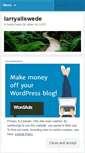 Mobile Screenshot of larryallswede.wordpress.com