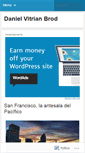Mobile Screenshot of danielvitrianbrod.wordpress.com