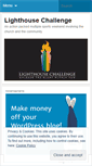 Mobile Screenshot of lighthousechallenge.wordpress.com