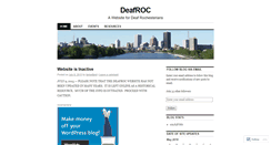 Desktop Screenshot of deafroc.wordpress.com