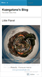 Mobile Screenshot of kazegatana.wordpress.com