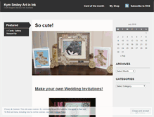 Tablet Screenshot of kymsmiley.wordpress.com