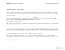 Tablet Screenshot of marcbdesign.wordpress.com