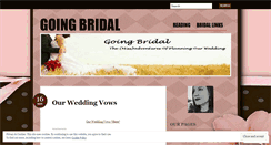 Desktop Screenshot of bride2bpecked.wordpress.com
