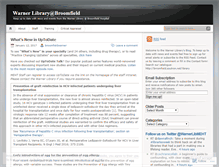 Tablet Screenshot of broomfieldwarner.wordpress.com