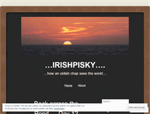 Tablet Screenshot of irishpisky.wordpress.com