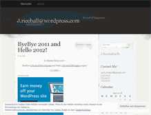 Tablet Screenshot of jriceball.wordpress.com