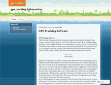 Tablet Screenshot of gpstrackingdevicesonline.wordpress.com