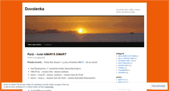 Desktop Screenshot of dovolenka.wordpress.com