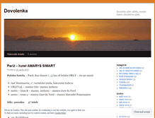 Tablet Screenshot of dovolenka.wordpress.com