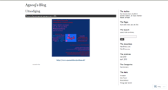 Desktop Screenshot of agaoaj.wordpress.com