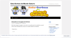 Desktop Screenshot of gatusorteosdemundogaturro.wordpress.com