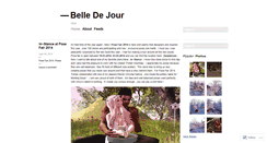Desktop Screenshot of belledejourstyle.wordpress.com