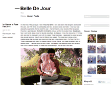 Tablet Screenshot of belledejourstyle.wordpress.com