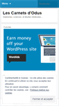Mobile Screenshot of odus.wordpress.com