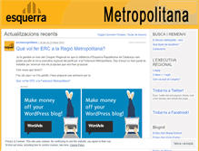 Tablet Screenshot of ercmetropolitana.wordpress.com