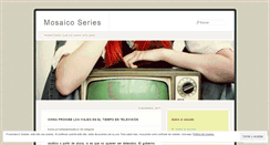 Desktop Screenshot of mosaicoseries.wordpress.com