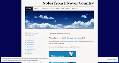 Desktop Screenshot of flyovernotes.wordpress.com