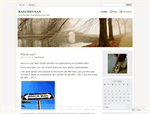 Tablet Screenshot of kaecheusan.wordpress.com