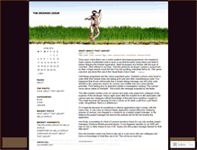 Tablet Screenshot of drunkenlemur.wordpress.com