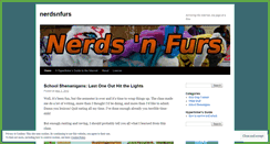 Desktop Screenshot of nerdsnfurs.wordpress.com