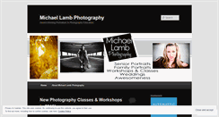 Desktop Screenshot of michaellambphotography.wordpress.com